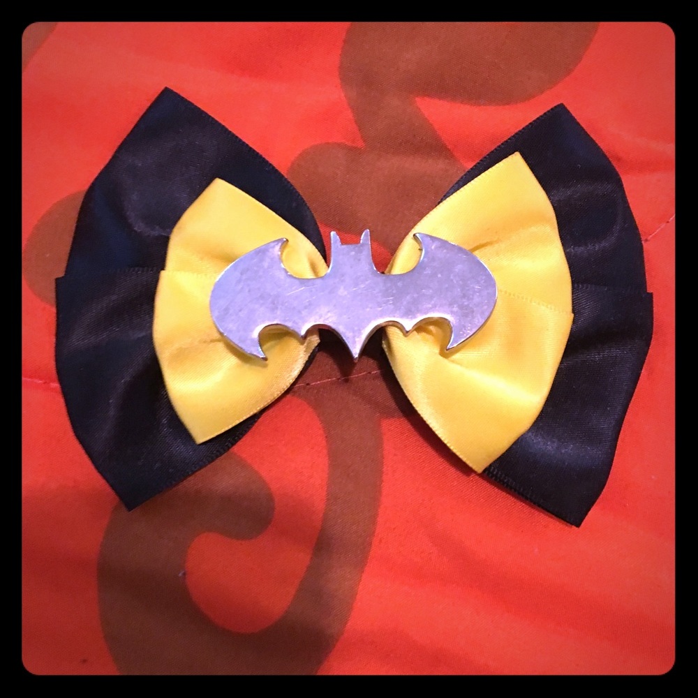 Batman Hair Bow